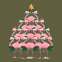 Christmas Tree Flamingo Vintage Tee | Teevron