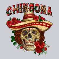 Chingona With Roses Mexico Heavyweight Sweatshirt | Teevron