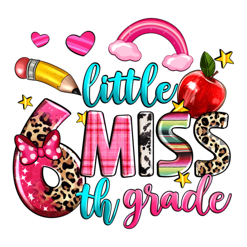 Little Miss Sixth Grade Premium Tee by NancyCooperArtShop | Teevron