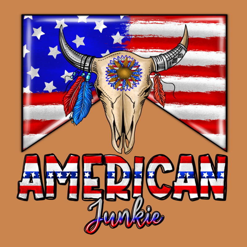 American Junkie Heavyweight Hoodie by CowhideDigitalArt | Teevron
