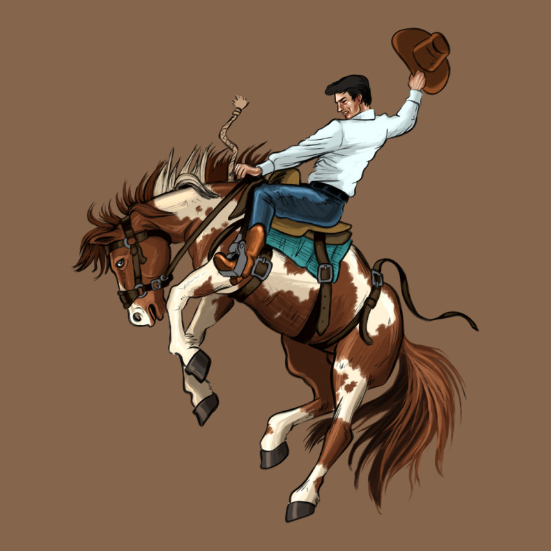 American Paint Horse Rodeo Cowboy Premium Tee by MaliasSmallBusiness | Teevron