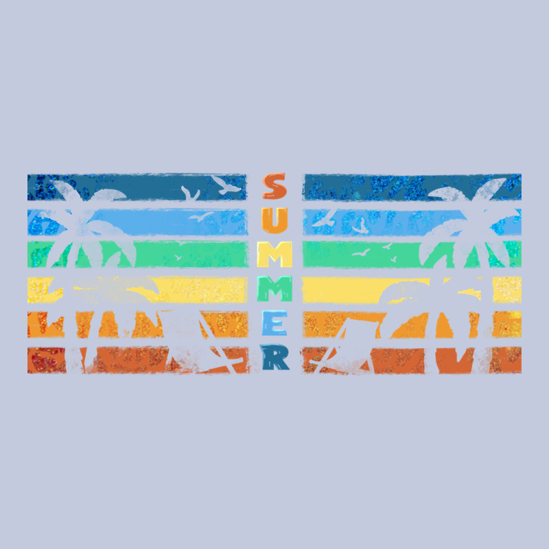 Retro Summer Long Sleeve Tee by TumblerDesignByShophia | Teevron