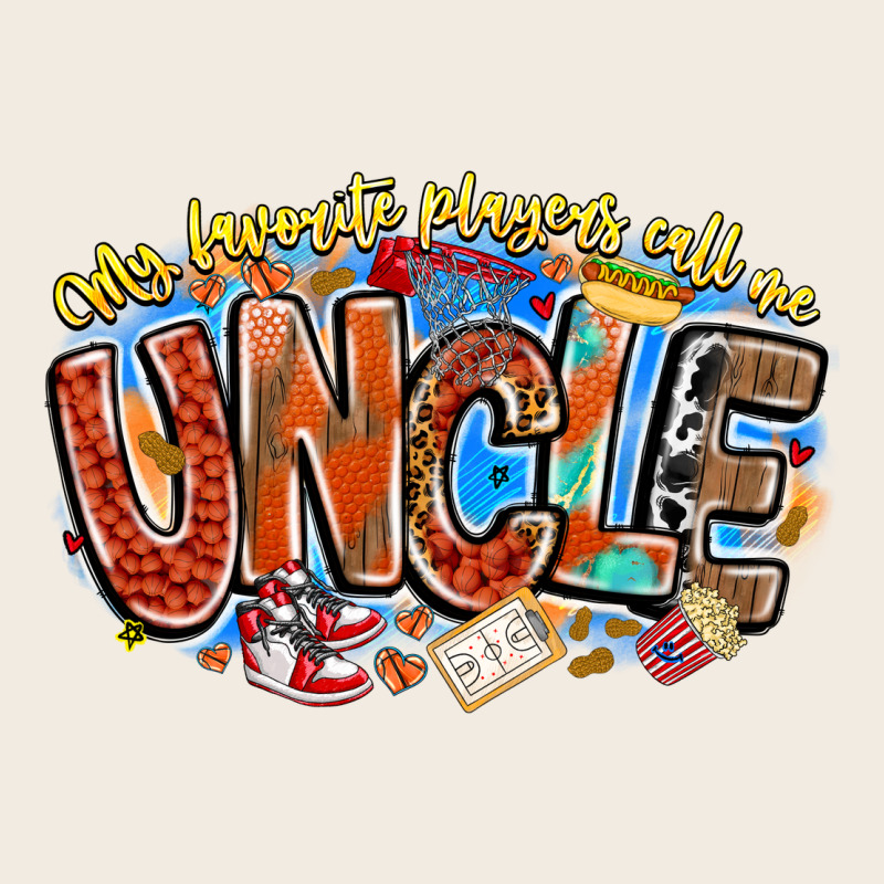 My Favorite Players Call Me Uncle Basketball Premium Sweatshirt by CowhideDigitalArt | Teevron