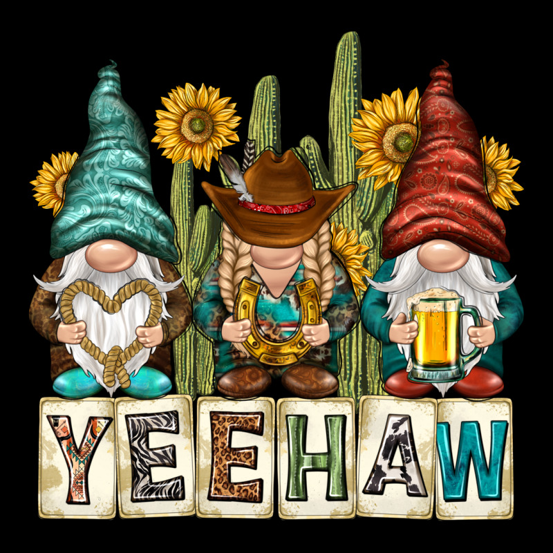 Yeehaw With Gnomies Heavy Core Tee by NancyCooperArtShop | Teevron