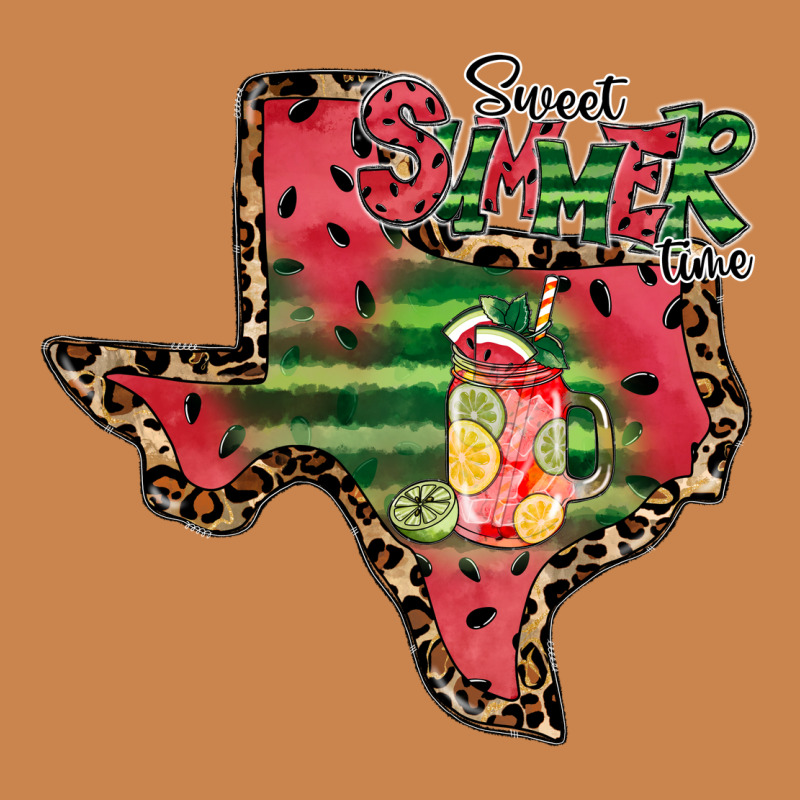 Sweet Summer Time Texas Heavyweight Hoodie by CowhideDigitalArt | Teevron