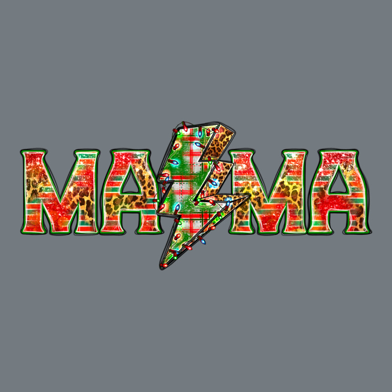 Mama Christmas Lightning Bolt Mother's Day Heavyweight Sweatshirt by HowdyJamesFarm | Teevron