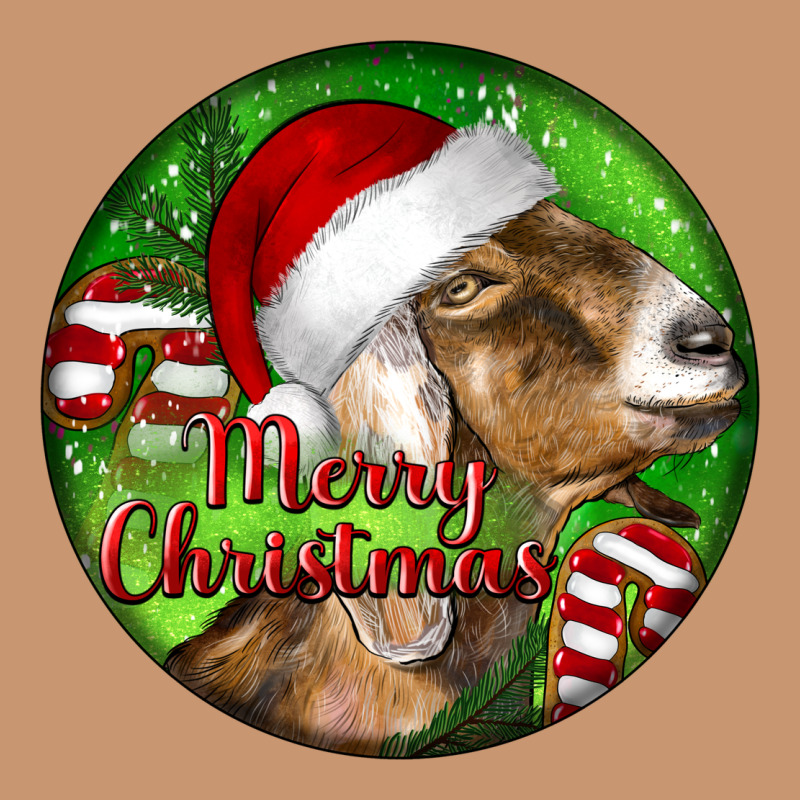 Nubian Goat Christmas Heavyweight Hoodie by LillyAllenDesigns | Teevron