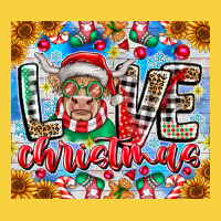 Love Christmas Highland Cow Premium Sweatshirt | Teevron