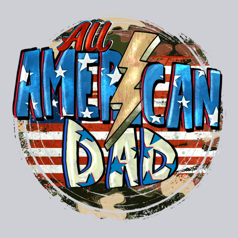 All American Dad 4th Of July Heavyweight Sweatshirt by CowGirlArtShop | Teevron