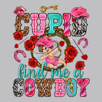 Cupid Find Me A Cowboy Valentine's Day Long Sleeve Tee | Teevron