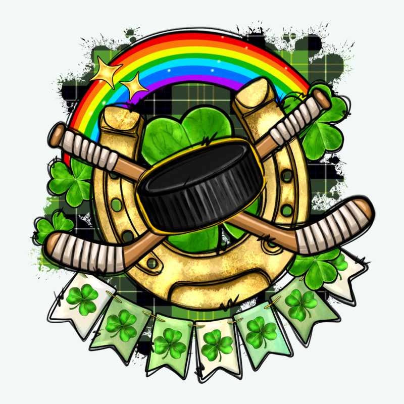 St. Patrick's Day Hockey Premium Hoodie by FaDigitalArtStudio | Teevron