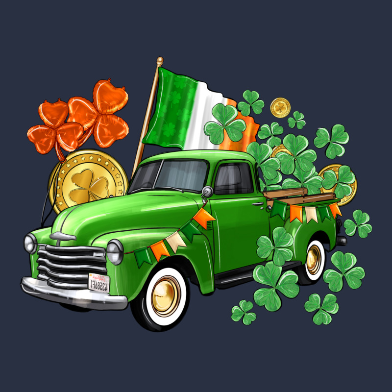 Western St. Patrick's Day Truck Heavyweight Sweatshirt by CowGirlArtShop | Teevron