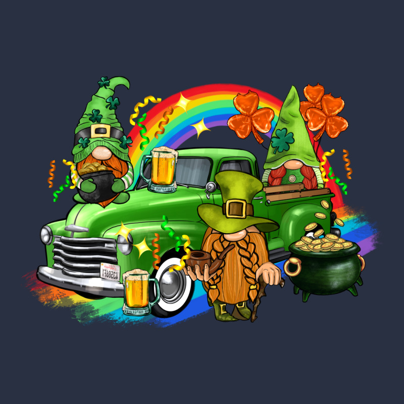 St. Patrick's Day Truck With Gnomies Heavyweight Sweatshirt by CowGirlArtShop | Teevron