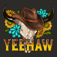Yeehaw Bull Skull Heavy Core Tee | Teevron