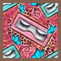 Cosmetic Fake Eyelashes And Butterfly With Leopard Seamless Pattern Bb Zipper Hoodie | Teevron