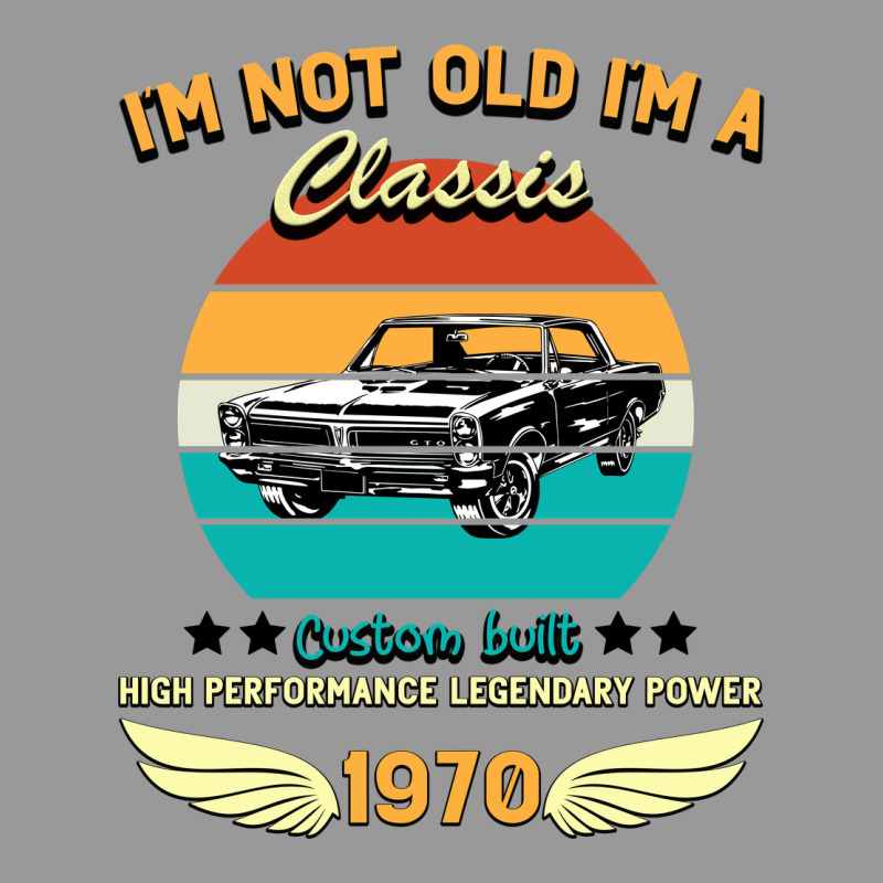 Vintage 50th Birthday I'm Not Old I'm A Classic Born In 1970 Vintage Hoodie by Bettercallsaul | Teevron