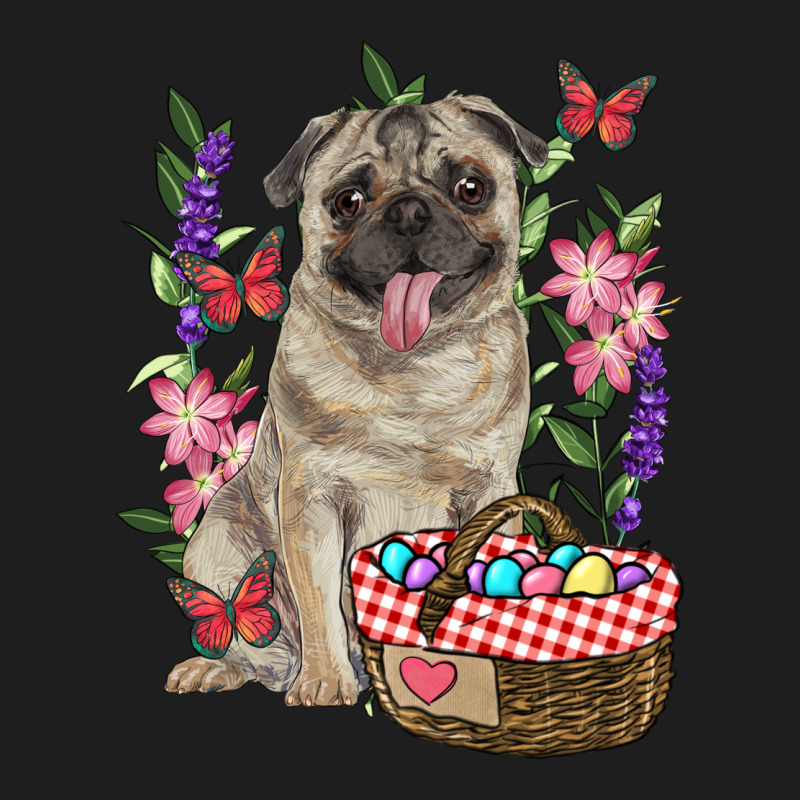 Easter Pug Classic Tee by RanaPortraitStore | Teevron