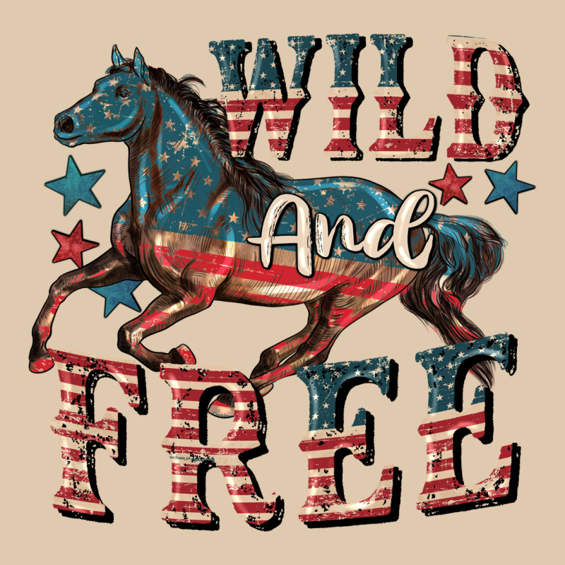Wild And Free 4th Of July Heavyweight Sweatshirt by CowGirlArtShop | Teevron