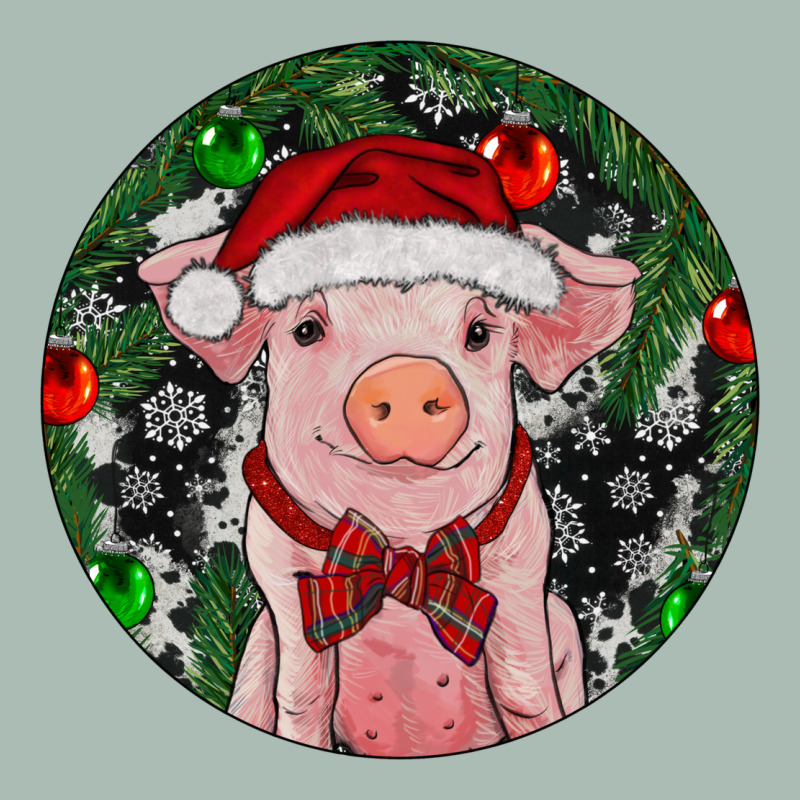 Sitting Pig Christmas Classic Tee by RanaPortraitStore | Teevron