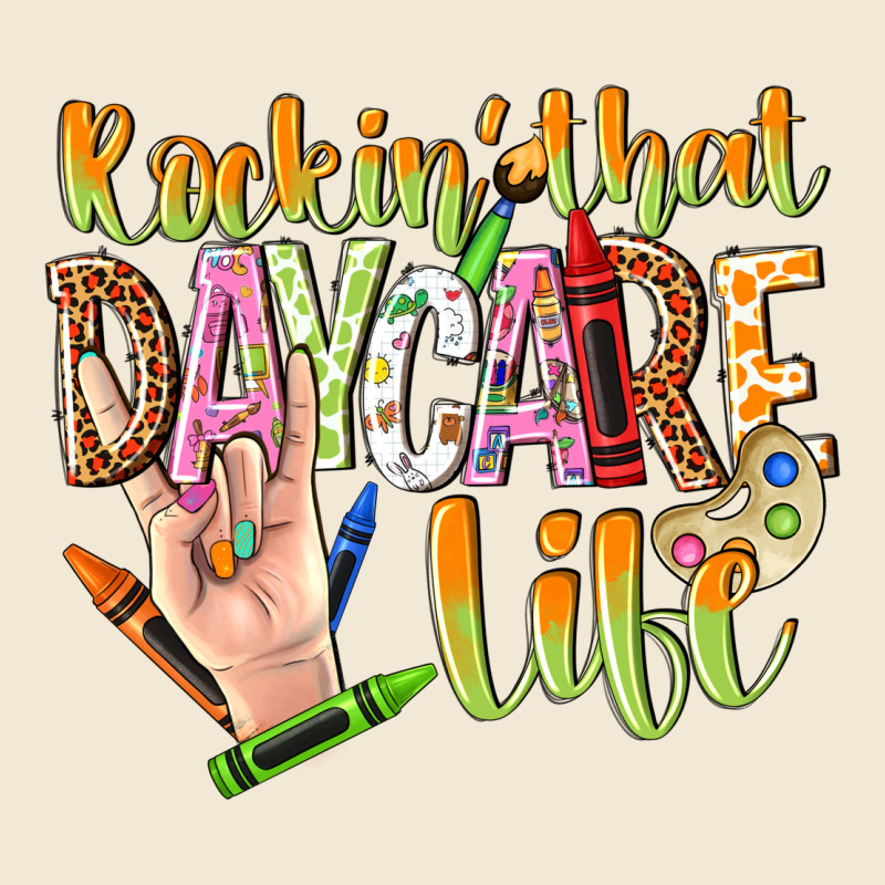 Rockin That Daycare Life Premium Tee by NancyCooperArtShop | Teevron