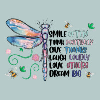 Dragonfly Smile Tink Give Laugh Love Dream Heavy Core Tee | Teevron