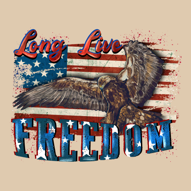 Long Live Freedom 4th Of July Heavyweight Sweatshirt by CowGirlArtShop | Teevron