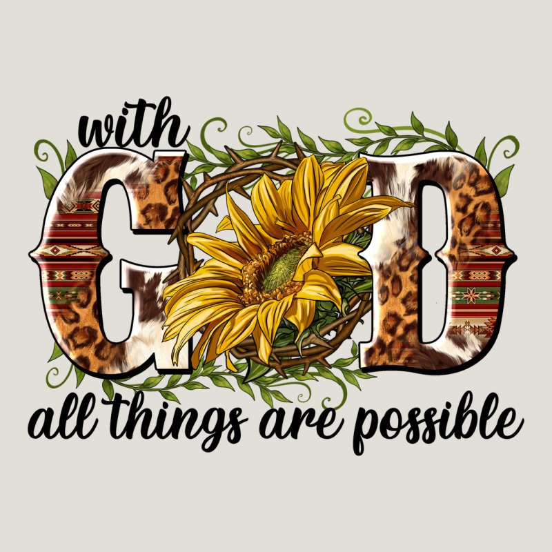 With God All Things Are Possible Heavy Core Tee by NancyCooperArtShop | Teevron