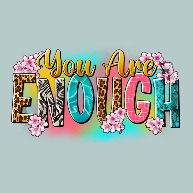 You Are Enough Heavy Core Tee by NancyCooperArtShop | Teevron