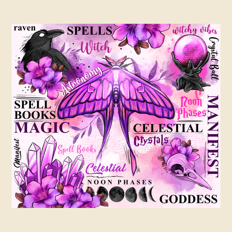 Witchy Celestial Witch Premium Tee by MaliasSmallBusiness | Teevron