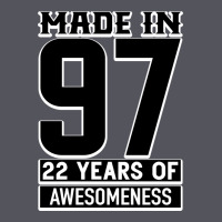 Made In 97 22 Years Of Awesomeness Vintage Hoodie | Teevron