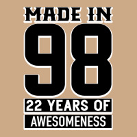 Made In 98 22 Years Of Awesomeness Vintage Hoodie | Teevron