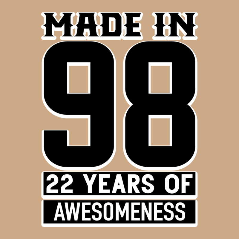 Made In 98 22 Years Of Awesomeness Vintage Hoodie by Bettercallsaul | Teevron