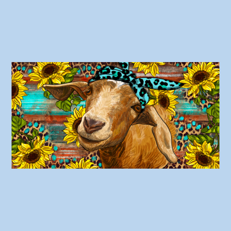 Goat With Sunflowers And Leopard Classic Tee by RanaPortraitStore | Teevron
