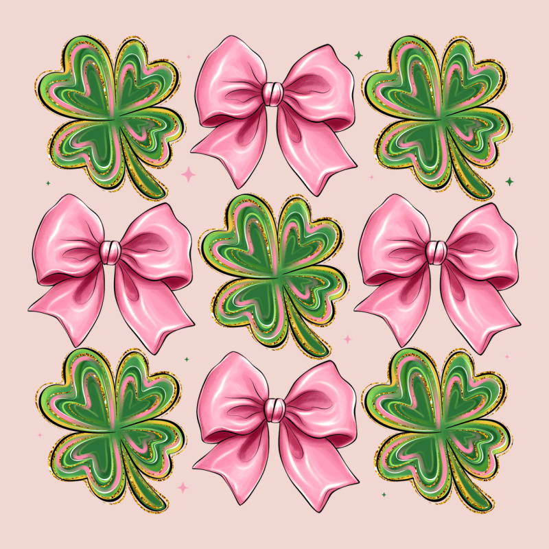 Clover Bow Premium Sweatshirt by CowhideDigitalArt | Teevron