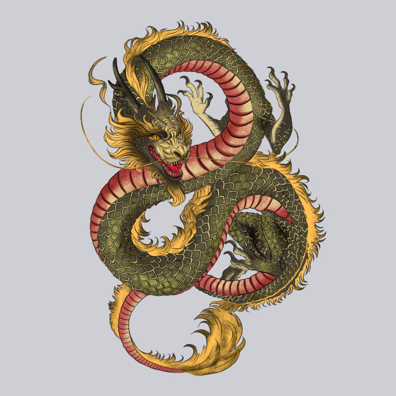 Green And Yellow Dragon Classic Tee by RanaPortraitStore | Teevron