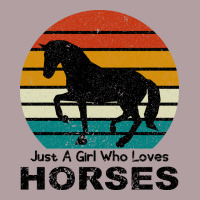Just A Girl Who Loves Horses Vintage Hoodie | Teevron