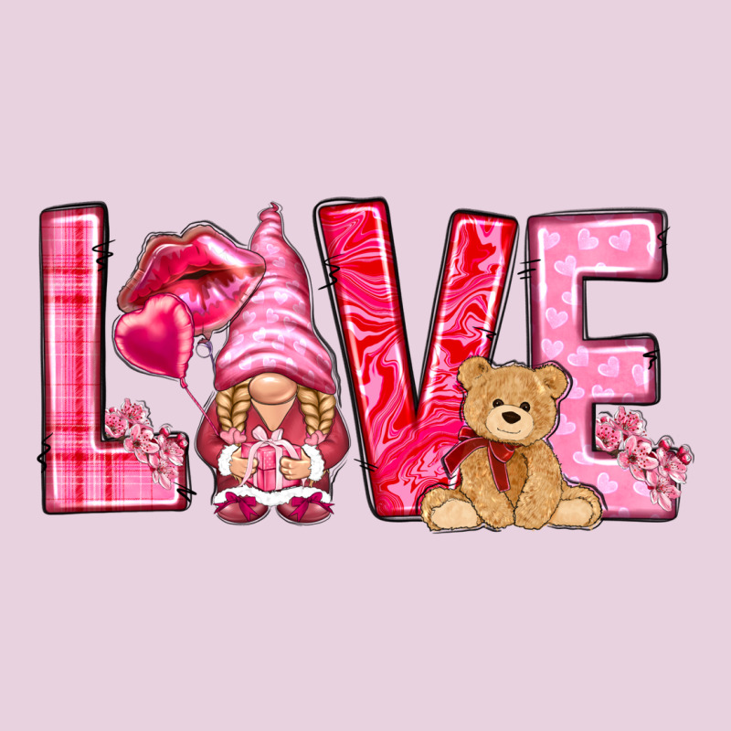 Love With Gnome Ladies Tee by NancyCooperArtShop | Teevron