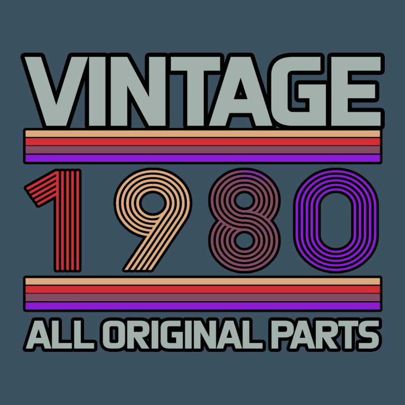 Vintage 1980 Birthday Urban Heavy Tee by Bettercallsaul | Teevron