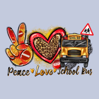 Peace Love School Bus Long Sleeve Tee | Teevron