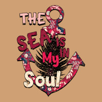 Summer Decor The Sea Is In My Soul Vintage Tee | Teevron