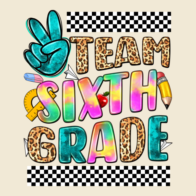 Team Sixth Grade Ladies Tee by NancyCooperArtShop | Teevron