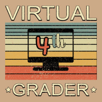 Virtual 4th Grader Vintage Hoodie | Teevron
