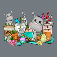 Easter Hippopotamus Coffee Cups Easter Day Heavyweight Sweatshirt | Teevron