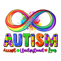 Autism Accept Understand Love Zipper Hoodie | Teevron