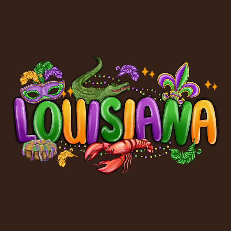 Mardi Gras Louisiana Heavy Core Tee by MaliasSmallBusiness | Teevron