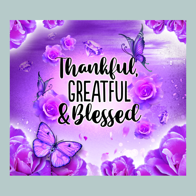 Thankful Greatful Blessed Heavy Core Tee by NancyCooperArtShop | Teevron