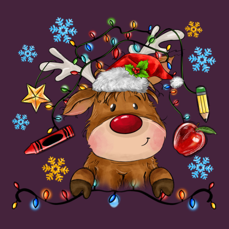 Christmas Deer School Premium Tee by MaliasSmallBusiness | Teevron