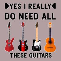 Yes I Really Do Need All These Guitars Vintage Hoodie | Teevron