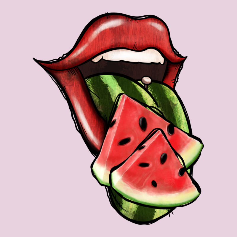 Watermelon Tongue Ladies Tee by Jasminsmagicworld | Teevron