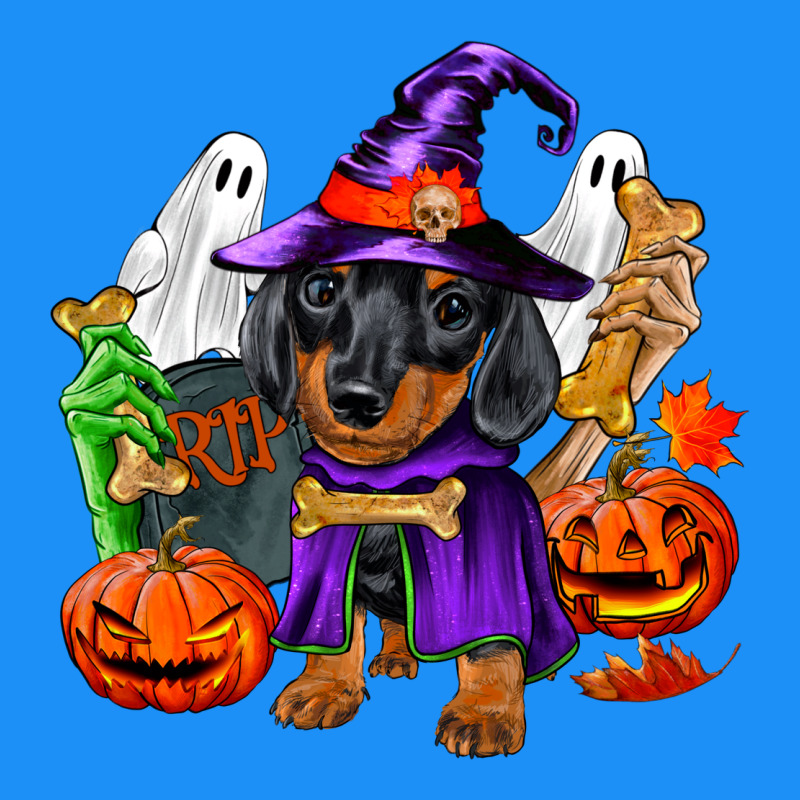 Halloween Dachshund Puppy Dog Classic Tee by RanaPortraitStore | Teevron